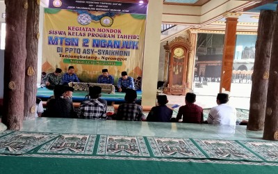 Menguatkan Hafalan dan Karakter: Siswa Tahfidz MTsN 2 Nganjuk Mondok di PPTQ Asy-Syaikhoni